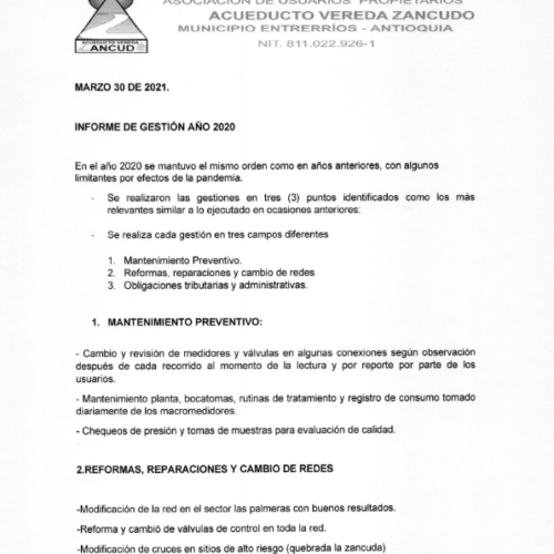 1.INFORME DE GESTION AÑO 2020 ACUEDUCTO_001